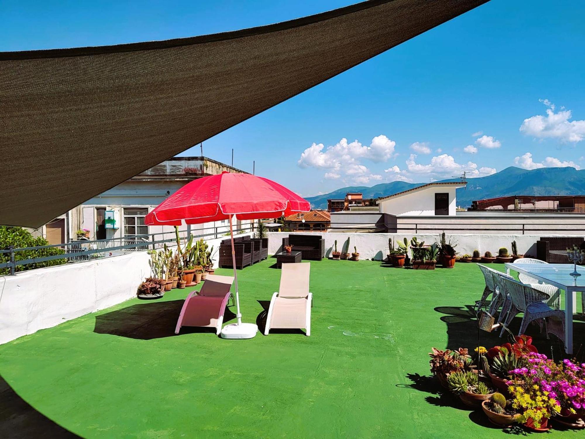Palazzo Di Donna Panoramic Terraces And Private Parking Strategic To Amalfi Coast, Pompei, Napoli Villa Sant’Egidio del Monte Albino Kültér fotó