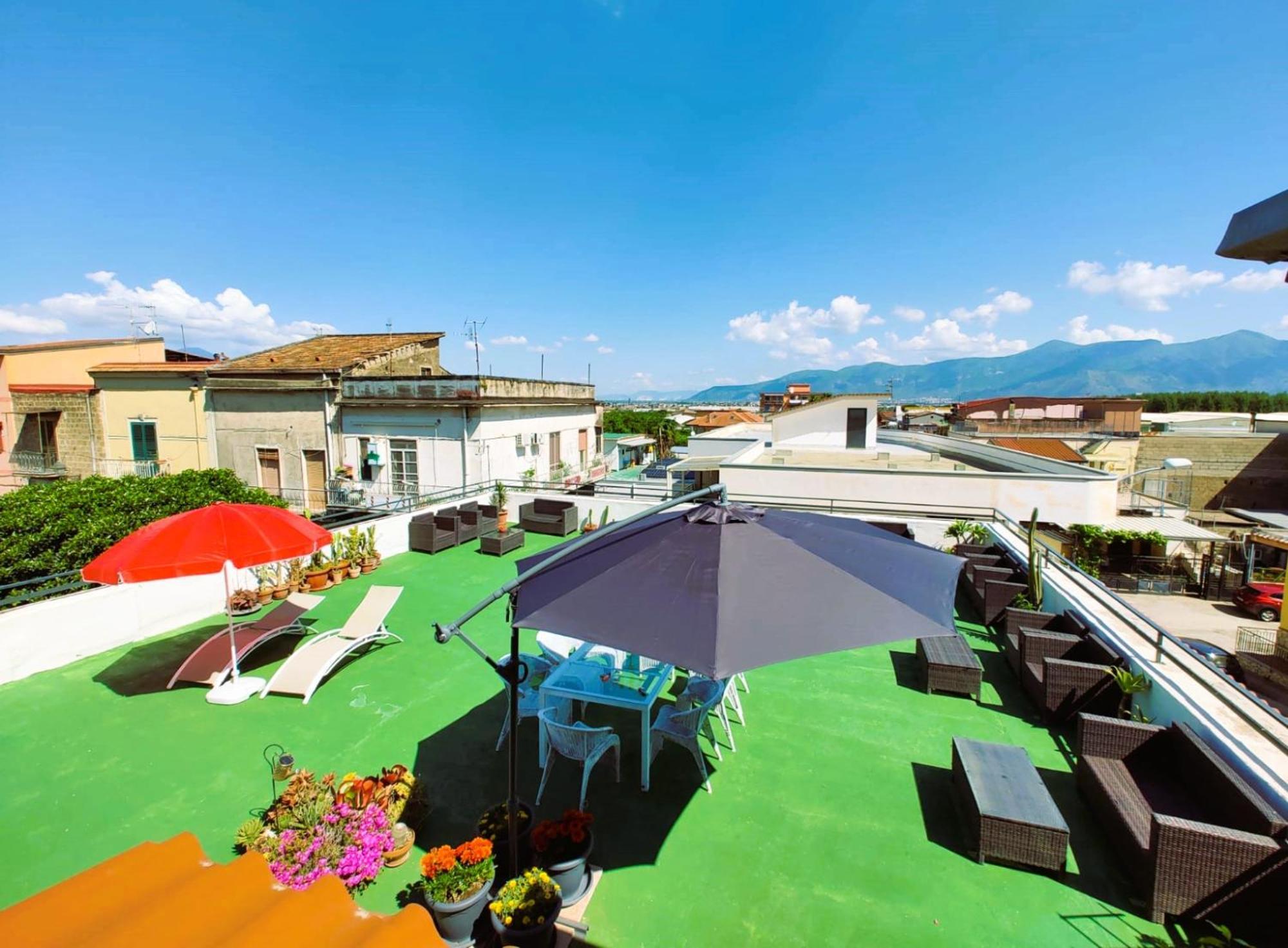 Palazzo Di Donna Panoramic Terraces And Private Parking Strategic To Amalfi Coast, Pompei, Napoli Villa Sant’Egidio del Monte Albino Kültér fotó